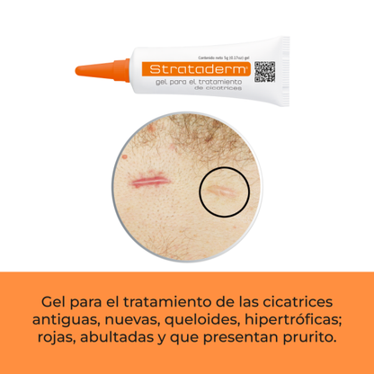 Strataderm Gel para Cicatrices 10 gramos